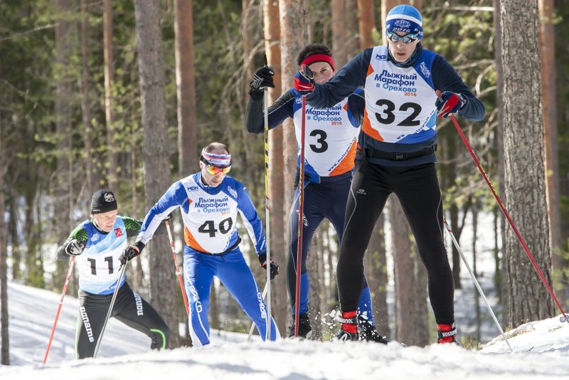 Лыжный марафон в Орехово 2016