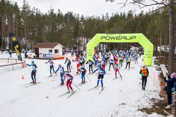 Лыжный марафон в Орехово 2017