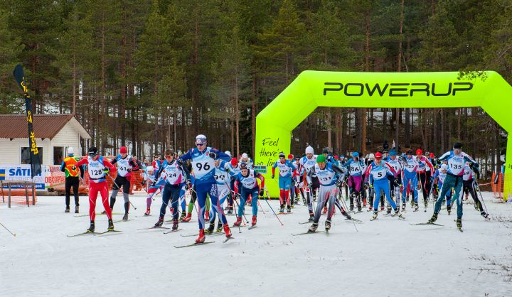 Лыжный марафон в Орехово 2018